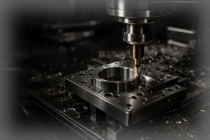 CNC machining process